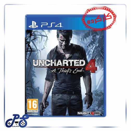 خرید بازی کارکرده uncharted 4 ریجن 2 برای ps4 - دست دوم